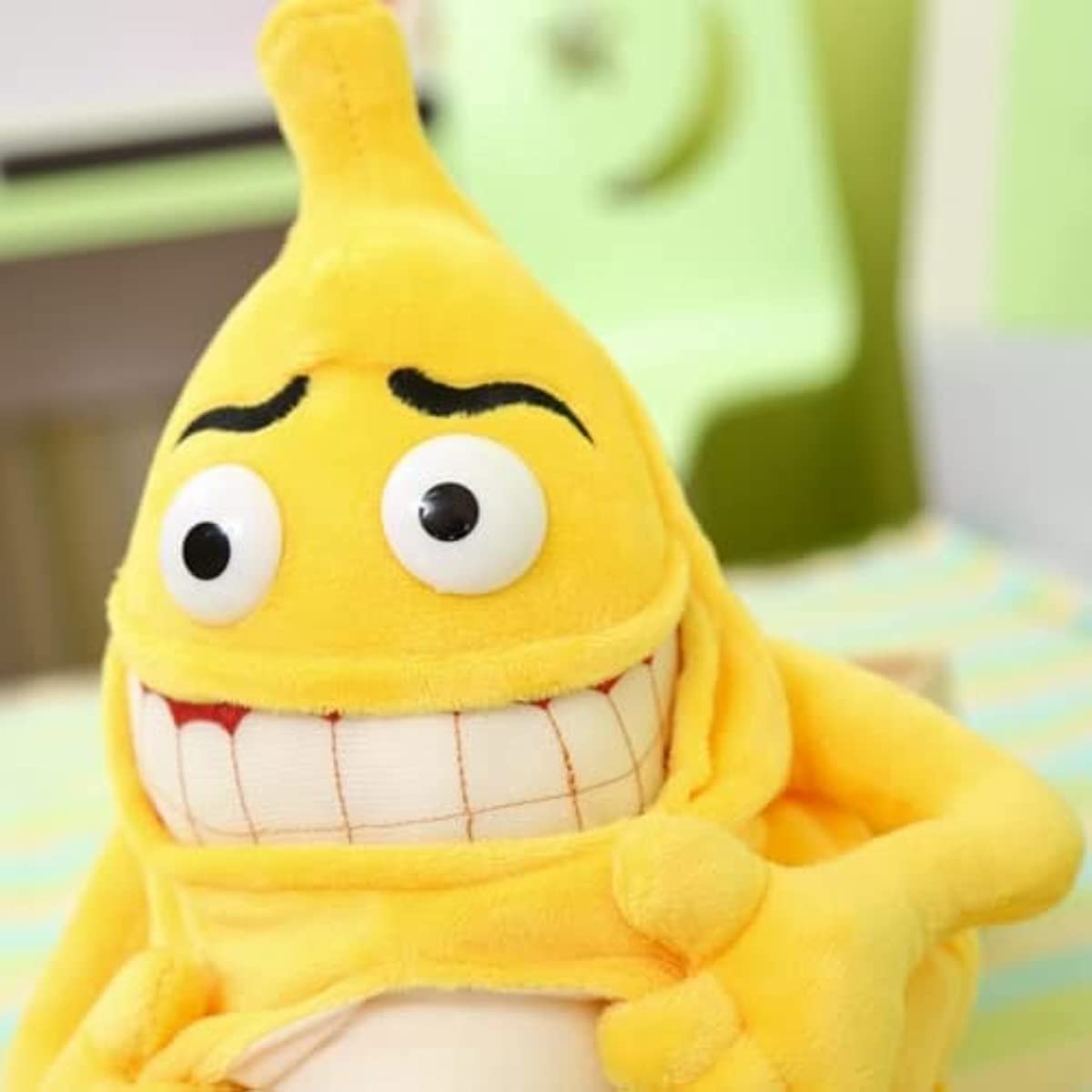 Amazon.co.jp: Tricky and Funny バナナマン ぬいぐるみ 悪